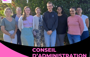 NOUVELLE SAISON NOUVEAU CONSEIL D'ADMINISTRATION