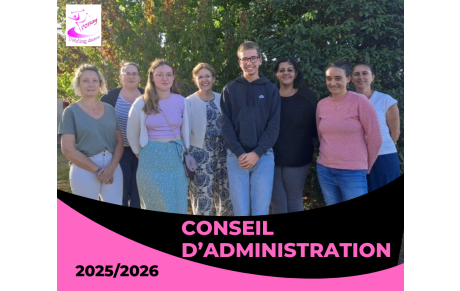 NOUVELLE SAISON NOUVEAU CONSEIL D'ADMINISTRATION